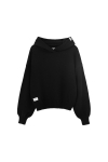 Merino Hoodie Sweater  Space Black